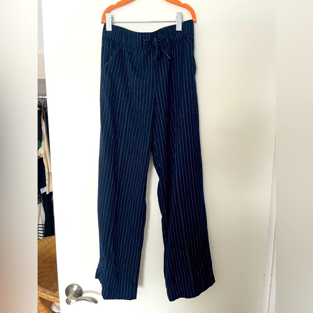Girls Abercrombie Pinstriped Pants